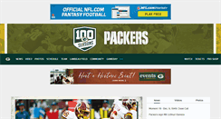 Desktop Screenshot of packers.com